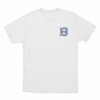 Bresh B Logo Unisex T Shirt White