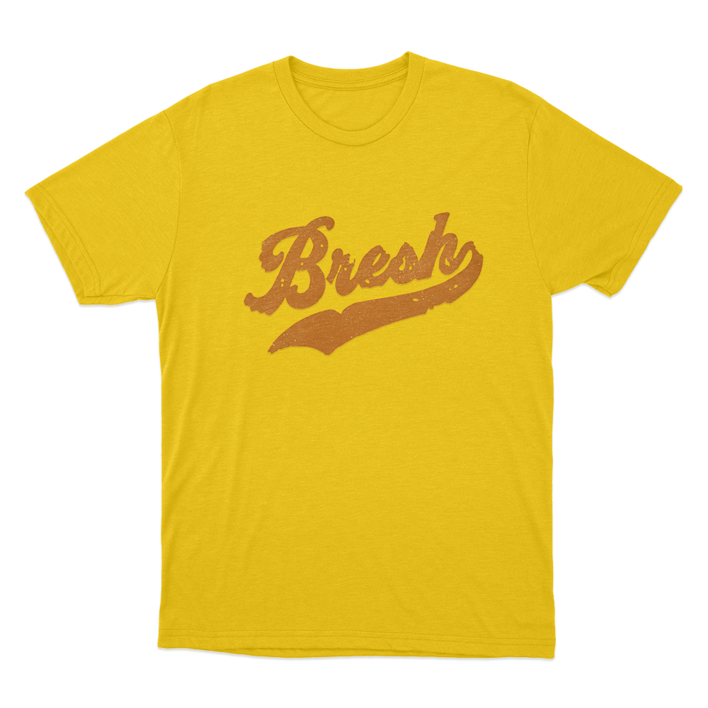 Bresh Unisex T Shirt Yellow Bresh Unisex T Shirt Yellow