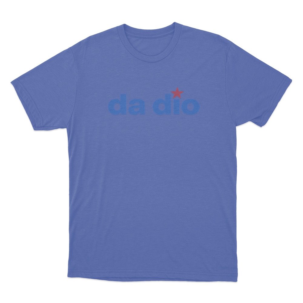 Da Dio Unisex T Shirt Blue Da Dio Unisex T Shirt Blue