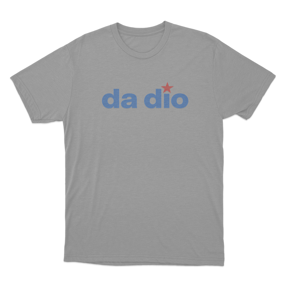 Da Dio Unisex T Shirt Grey Da Dio Unisex T Shirt Grey