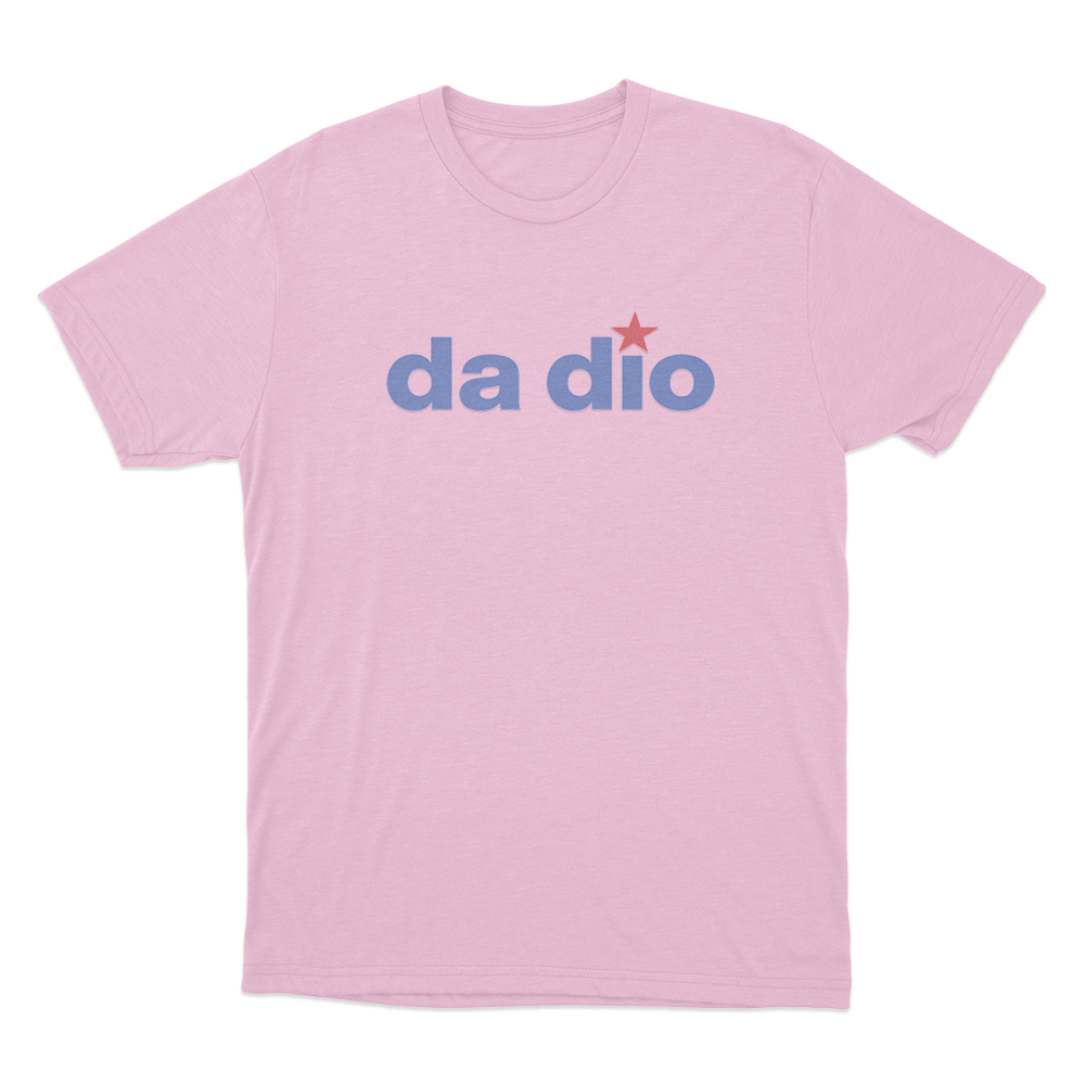 Da Dio Unisex T Shirt Pink Da Dio Unisex T Shirt Pink