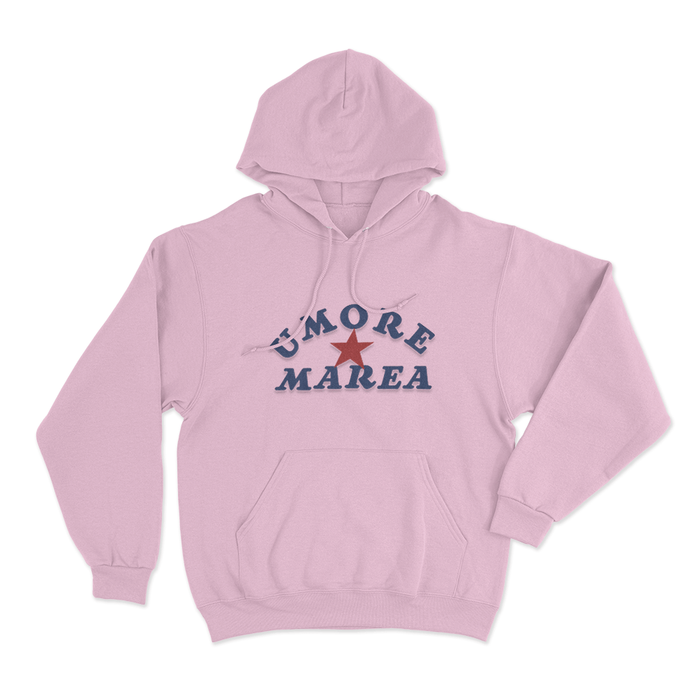 Umore Marea Unisex Hoodie Pink Umore Marea Unisex Hoodie Pink