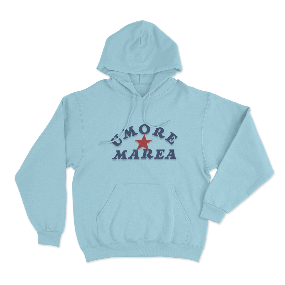 Umore Marea Unisex Hoodie Sky Blue Umore Marea Unisex Hoodie Sky Blue