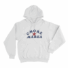 Umore Marea Unisex Hoodie White