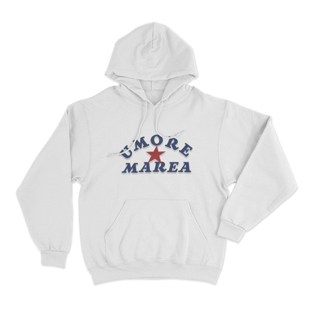 Umore Marea Unisex Hoodie White Umore Marea Unisex Hoodie White